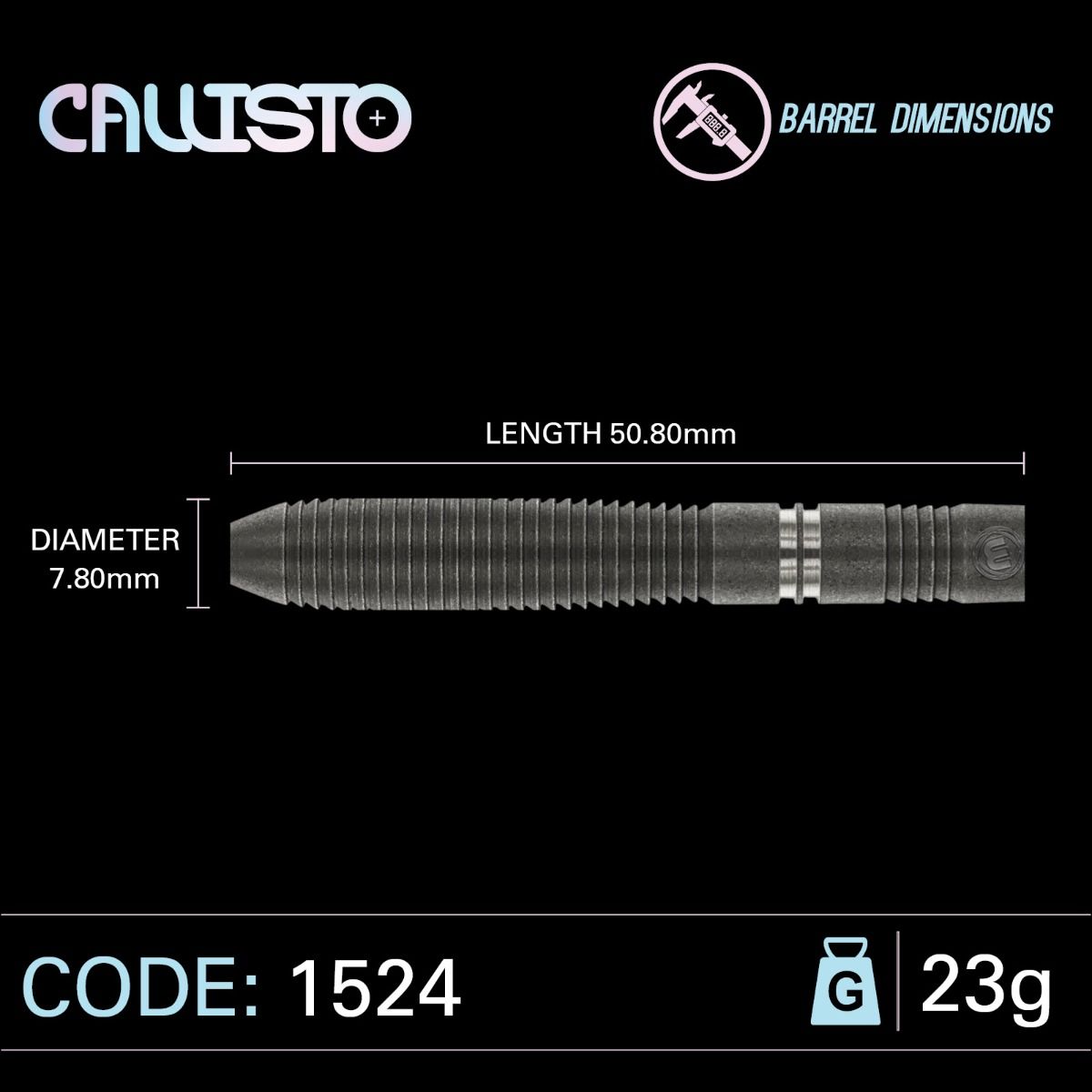 Winmau Callisto 2 90% - 23g