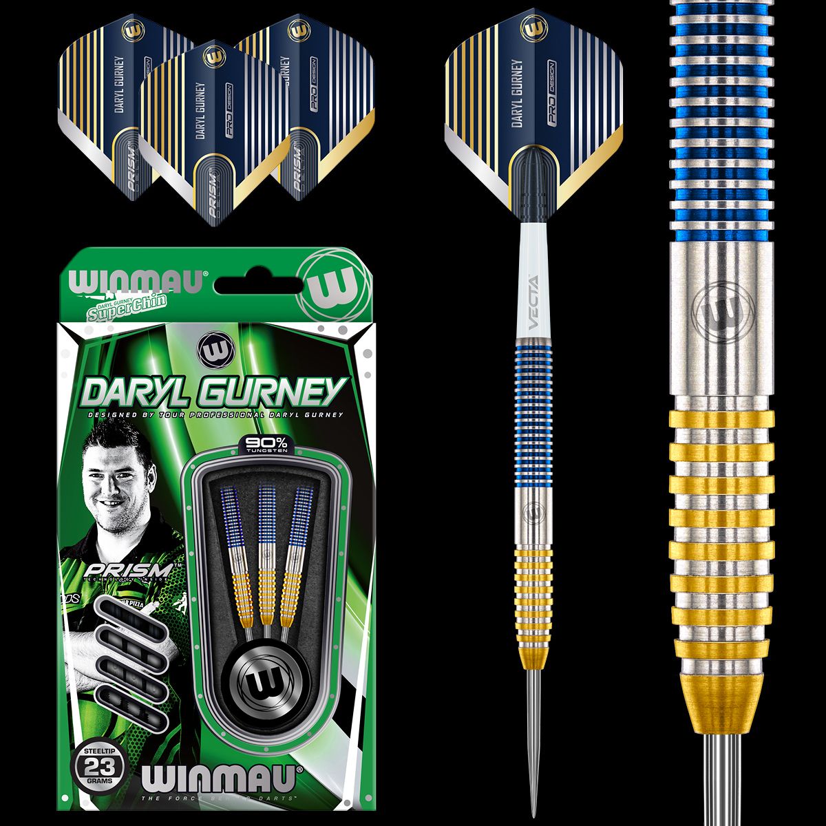 Winmau Daryl Gurney SC 1.0 Series 90% - 23g