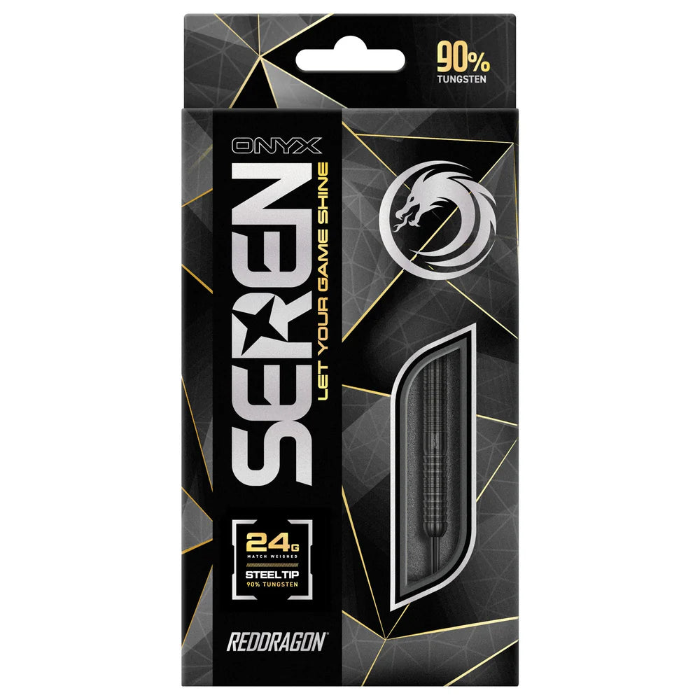 Red Dragon Seren 2 Onyx 90% Tungsten Dartpiler - 24g