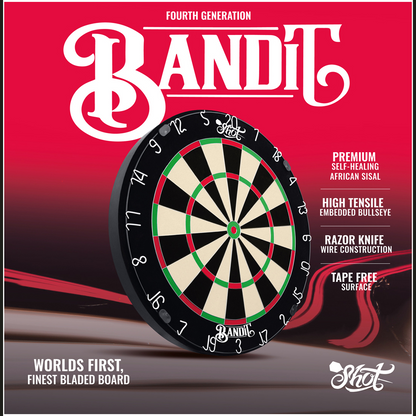 Shot Bandit Professional Dartboard