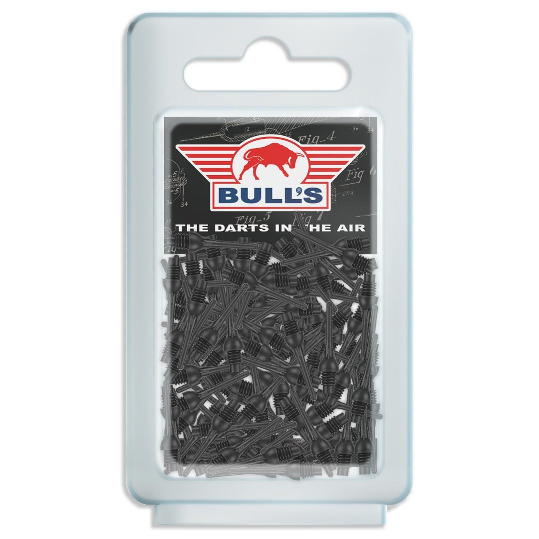 Bull's Ballpoint Softtip Points | 100 pcs - Black