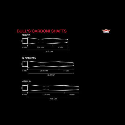 Bull's Carboni Shafts - Medium