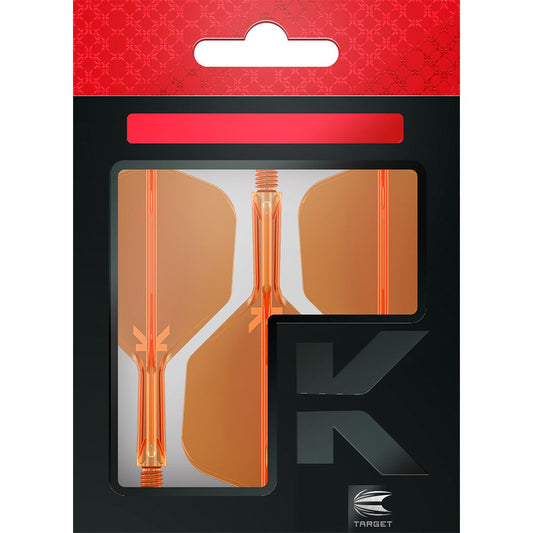 Target K-Flex Neon Flight System - Orange Medium