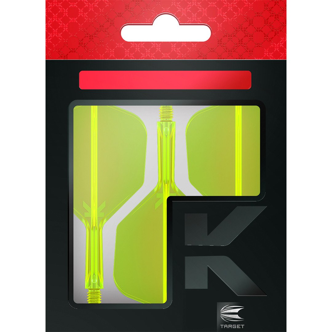 Target K-Flex Neon Flight System - Short Yellow